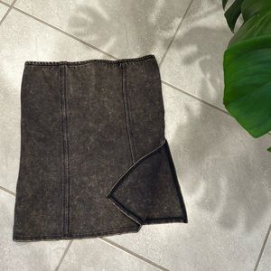 FREE PEOPLE TUBE TOP with slit